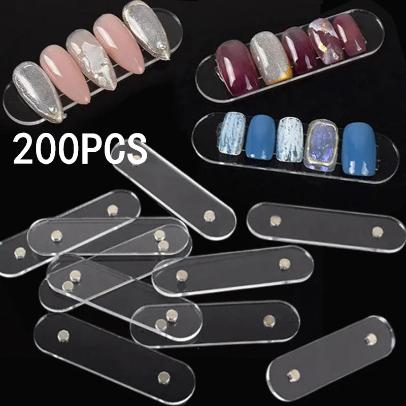 Striping Tape Nail - 50/100/200 Stuks Valse Nagel Tips Display
