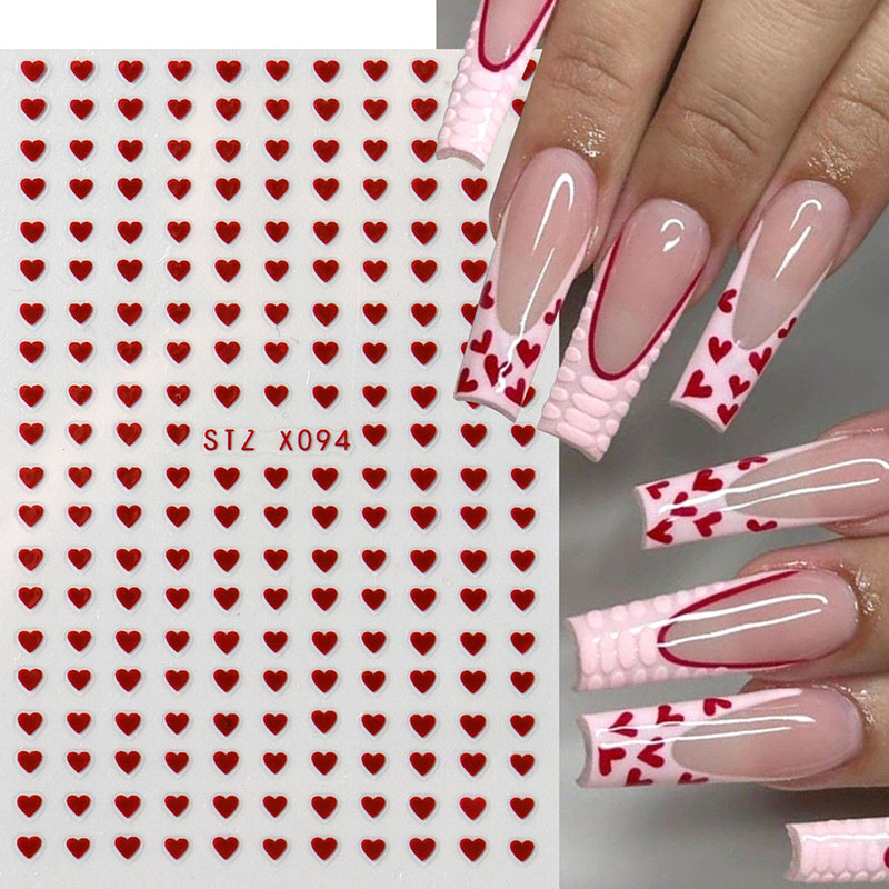 2 stks Mini Liefde Hart Nail A - Nail Art Valentines Day recensie en prijs