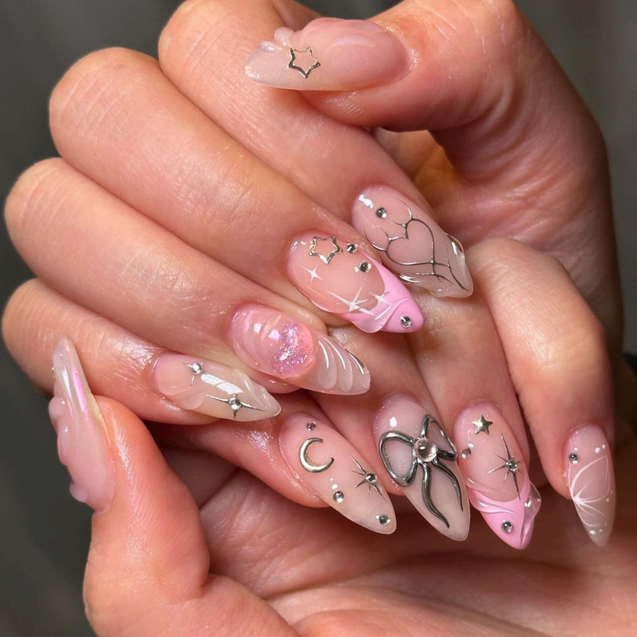 24-delige strik kunstnagels se - Nail Art Valentines Day recensie en prijs