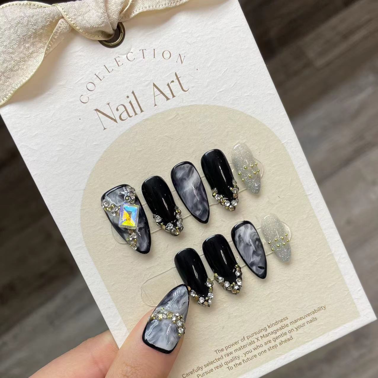 Handgemaakte Pers Op Nagels Zw - Nail Art Pink recensie en prijs