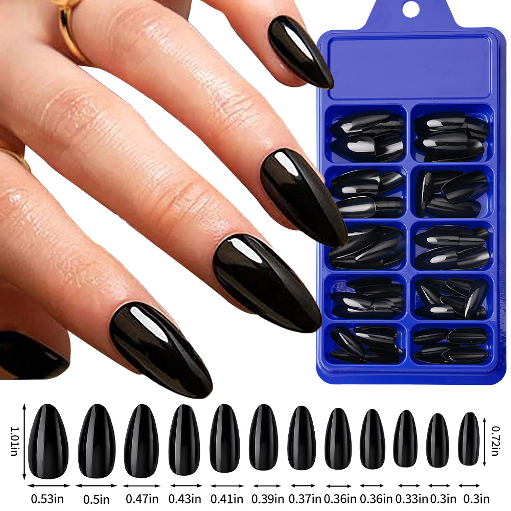 100 stuks amandelvormige opzet - Nail Art Pink recensie en prijs