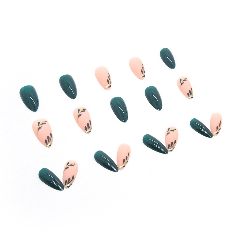 24P/Set Middellange Amandel Dr - Nail Art Pink recensie en prijs