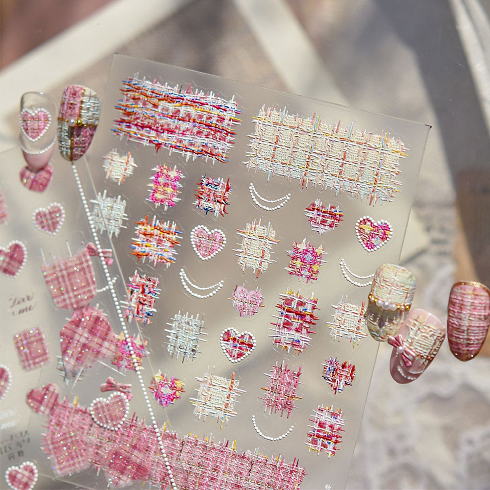 1 stks 5D Relief Liefde Horen  - Nail Art Valentines Day recensie en prijs