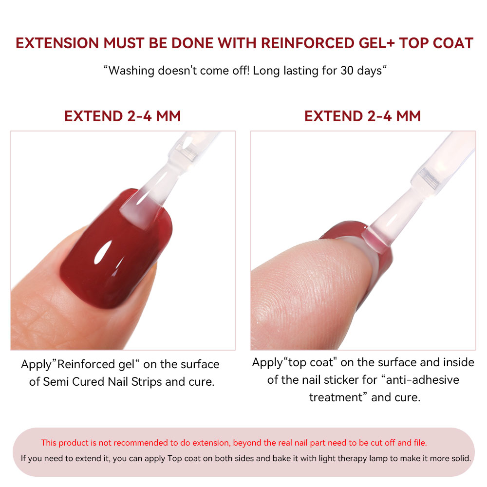 Harunouta 1 set bloem semi-uit - Striping Tape Nail recensie en prijs