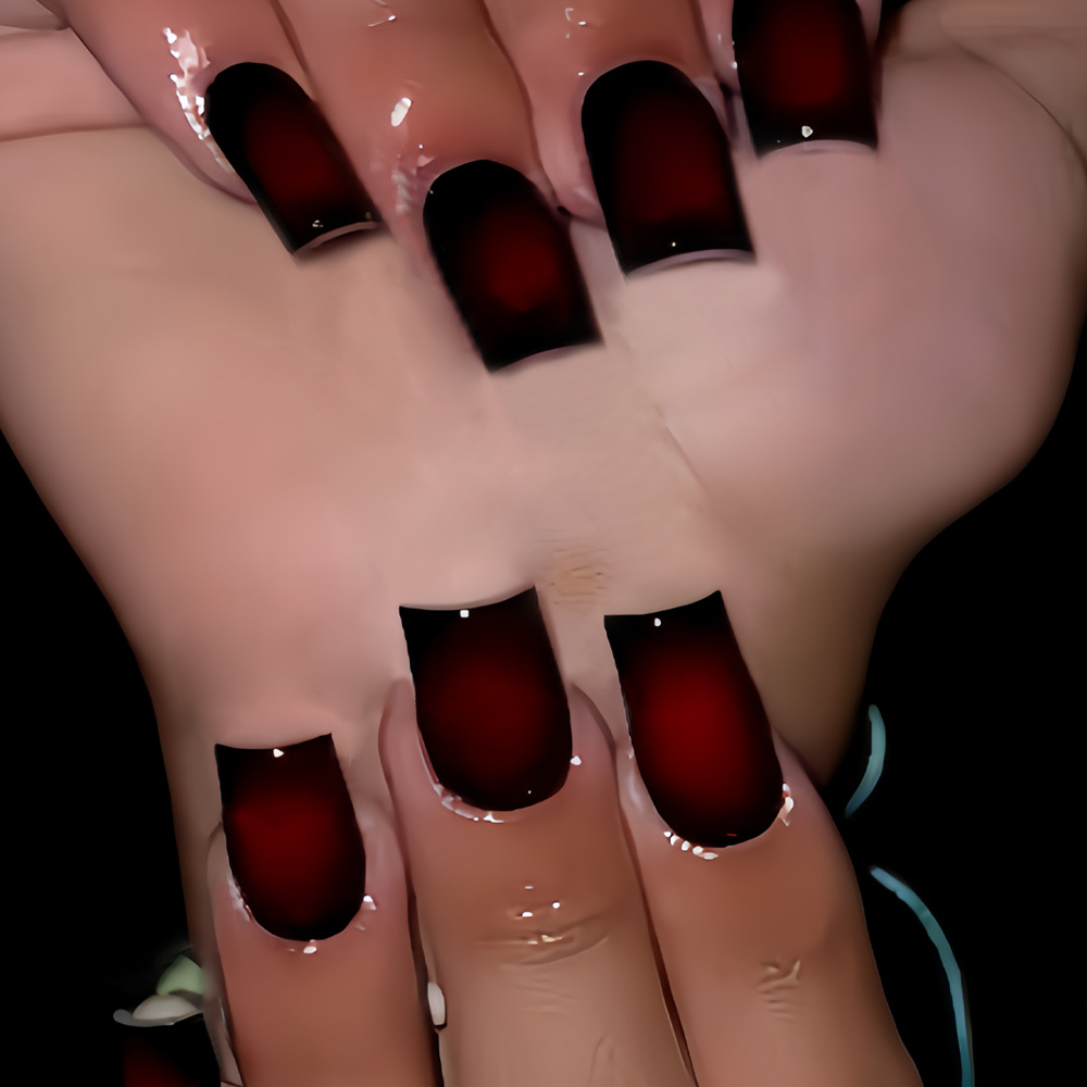 Korte vierkante nepnagels voor - Nail Art Pink recensie en prijs