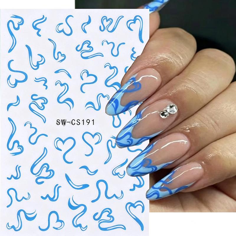2 vellen zoete nail art sticke - Nail Art Valentines Day recensie en prijs