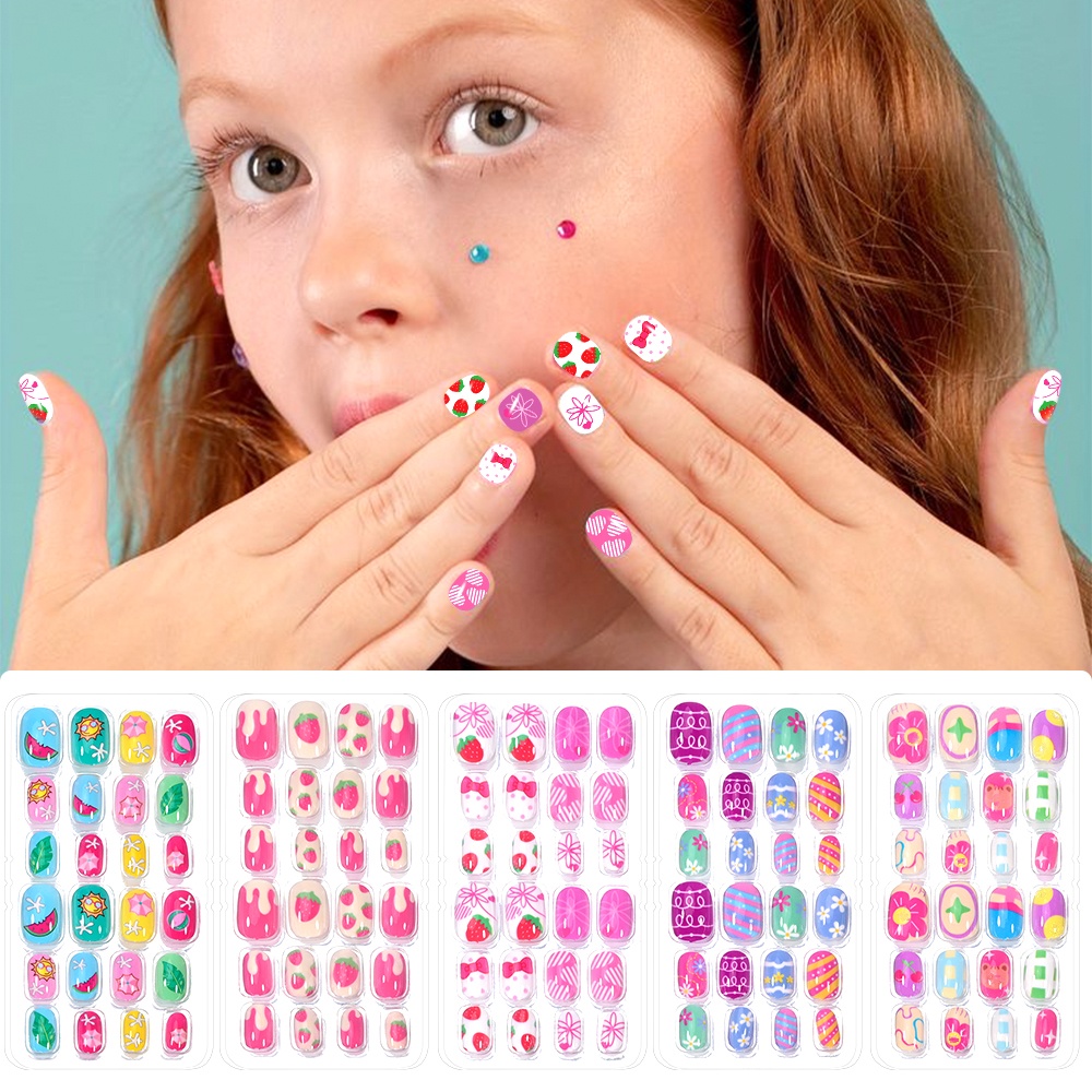 120-delig 5-set Candy Kids Pre - Nail Art Pink recensie en prijs