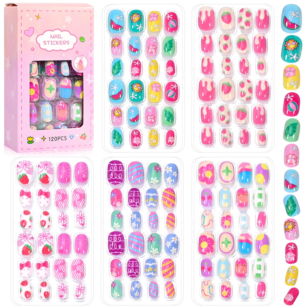 120-delig 5-set Candy Kids Pre - Nail Art Pink recensie en prijs