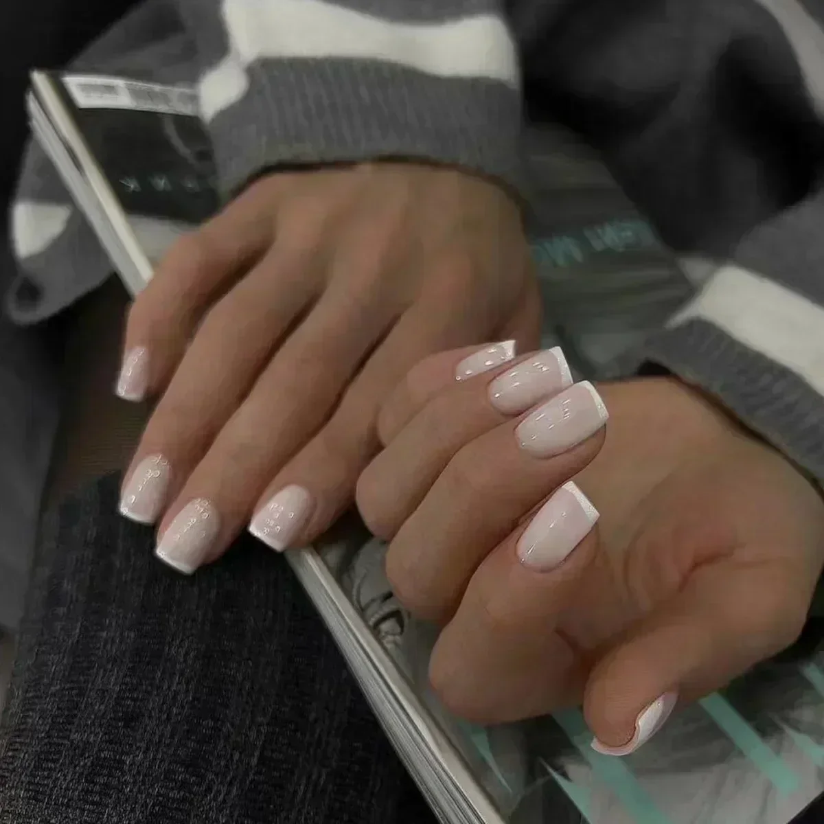 24 stuks eenvoudige ballet gli - Nail Art Pink recensie en prijs